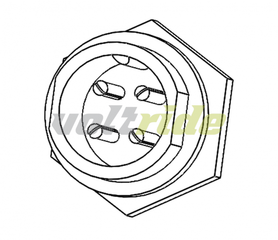 Dualtron Ultra Socket Charger 4P