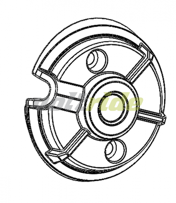 Dualtron Storm Storm Arm Endcap (Hole)