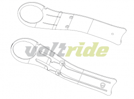 Dualtron Storm Storm Rear Arm Mud Cover