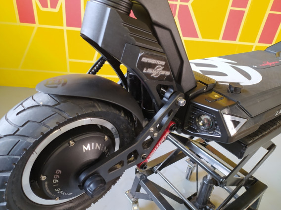 Bluetran lightning - ridden for 44 km