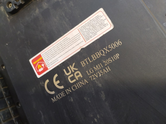 Bluetran lightning - ridden for 2500 km