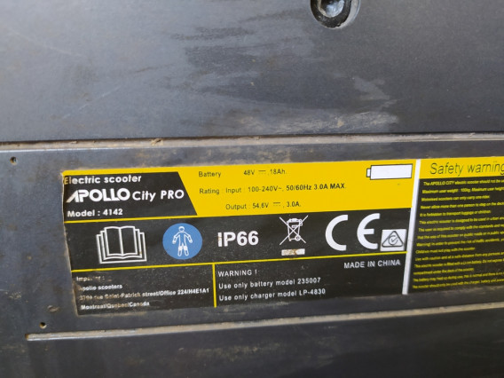 Apollo City Pro - ridden for 2000 km