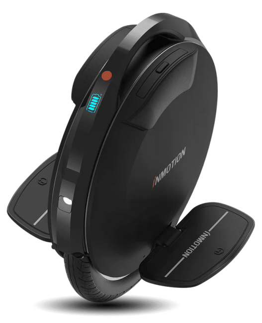 InMotion V8S (728Wh) - Rubber black color